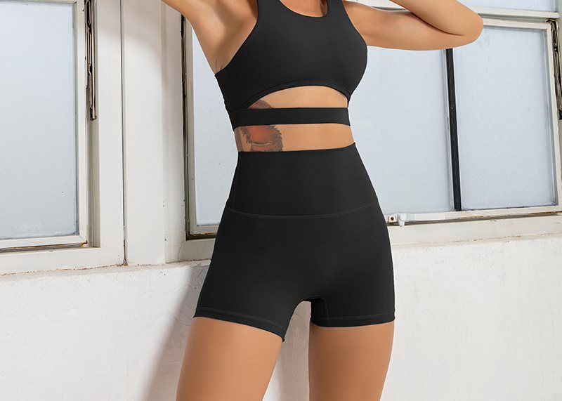 Bombshell Sports Bra with cut out detailing – Club Iconica